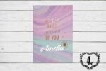 Personalised A5 Gratitude Journal, Be The Best Version of You, Inhale Exhale, Mindfulness Positivity Self Care Notebook - Image 3