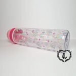 Personalised Water Bottle With Straw - Rainbow - BPA free - Image 3