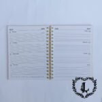 Personalised Academic Diary 2025/26 A5 Ladies Diary, Teacher gifts, Students Mint - Image 3