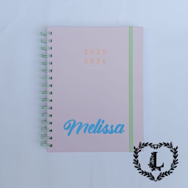 Personalised Academic Diary 2025/26 A5 Ladies Diary, Teacher gifts, Students Lilac - Image 2